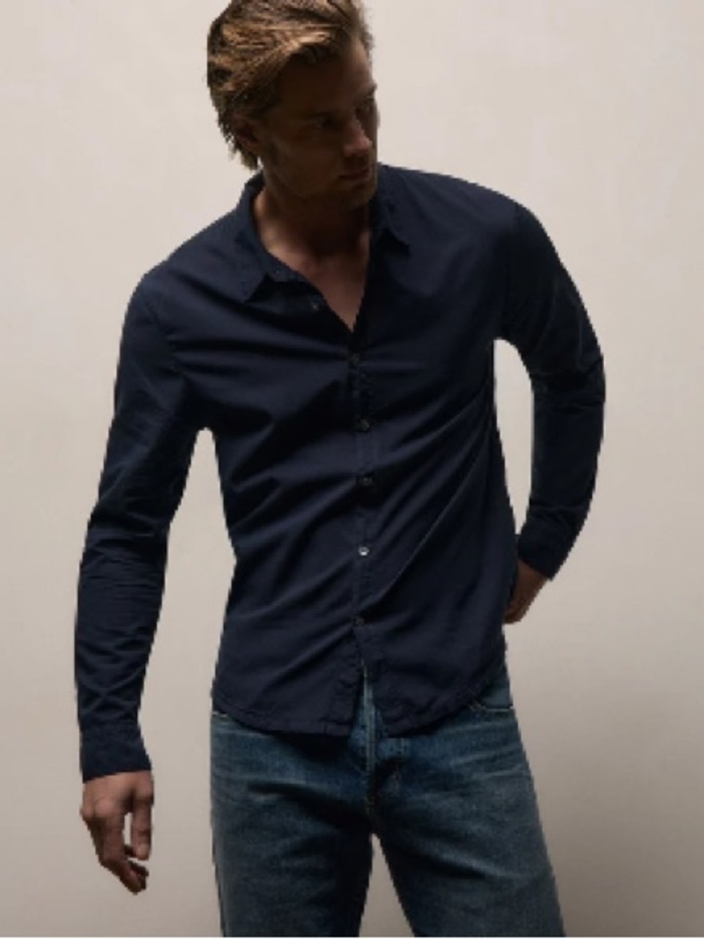 James Perse Standard Shirt Deep Size 5